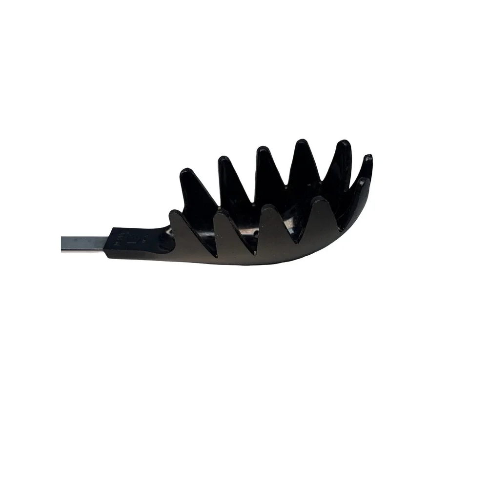 Bonny Pasta Server Vintage Black Nylon Stainless Steel Cream Handle‎ USA Made